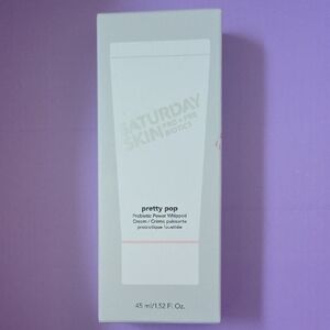 Saturday Skin Pretty Pop Probiotic Power Whipped Cream - White